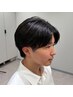 【真っ直ぐすぎない】メンズカット+曲がる縮毛矯正+トリートメント 40%OFF