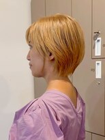 テトテ 三宮店(Tetote) 【tetote三宮/山口】ナチュラルショート/ハイトーンカラー