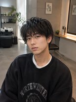 MEN's Baguz MEN'Sカット/ MEN'Sパーマ/ MEN'Sカラー ニュアンスカールメンズマッシュパーマ