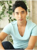 ワイルド&セクシーを極めた究 極オールバック!!