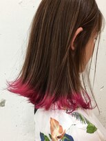 ブルーフェーセス 表参道(blue faces)&nbsp;『bluefaces』スモーキーブラウン＆ピンク