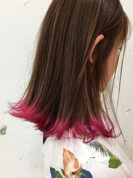 ブルーフェーセス 表参道(blue faces) 『bluefaces』スモーキーブラウン&ピンク