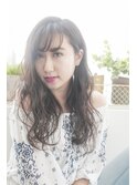 セミウェット　シースルーバング