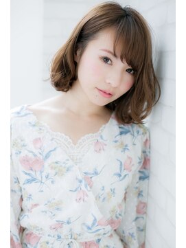 ローマ ギンザ(ROMA Ginza) 『ROMA』愛されフェアリー大人ボブ マッシュウルフオン眉花嫁