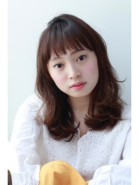 ループス(Roops) Roops平川勇気 短め前髪でも大人可愛くパーマ