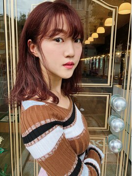 モードケイズエクラ(MODE K's Eclat) ミディアム×オレンジレッド