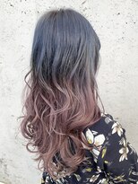 レーヴ(Reve)&nbsp;ネイビーブルー×バイオレットピンクグラデーション【レーヴ】