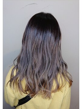 リー 天王寺(Lee) 【Lee天王寺】ラベンダーアッシュ×ラベンダーピンク