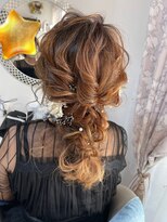 アチーブ エムプラス 茶屋町店(Achieve m +)&nbsp;編み下ろし(梅田茶屋町ヘアセット専門店Achieve m+)