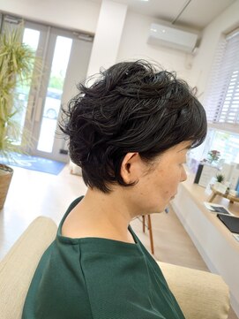 シルビジュー(Cills Bijou) ☆大人美髪ショートグラデーションボブパーマ☆