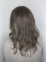 フロート 小阪店(float) ショコラベージュ_マロンベージュ Aラインボブ かきあげ