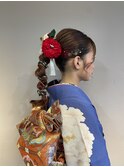 【ci OriEnte.】成人式ポニテアレンジ