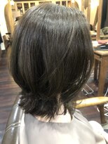 ヘアールスト(Hair Lust) Hair Lust　外ハネレイヤーカーキ