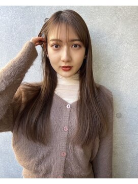 ラフィネ 成増店(raffine) ふんわりくすみグレージュ【成増美容室】東部東上線/板橋区/朝霞