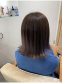外ハネスタイル