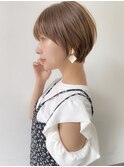 【銀座◇成田】ショコラアッシュショート丸み小顔