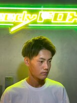 グリーディーフォックス 三軒茶屋(GreedyFOX)&nbsp;波巻き/マッシュパーマ/ウルフ/ハイライト<理容室>三軒茶屋