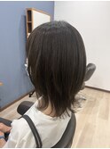 ブリーチなし☆オリーブアッシュ