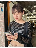 ヘアメイクエイト 丸山店(hair make No.8)&nbsp;◆担当：岩切祐樹◆ワイドバング＋マッシュショート