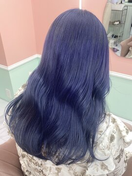 ガーランド(Girland) 【girland】ブルーカラー　韓国風/レイヤーカット