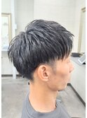 アップバングショート