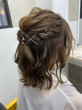 ジゼル 博多(GiseL) 【かじ】ハーフアップ/ GiseL @kaji_de_experiences