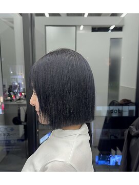 ゴートゥデイ 札幌Nix店(GO TODAY) 透明感ブルーブラック【札幌/ブリーチなし】