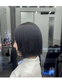 透明感ブルーブラック【札幌/ブリーチなし】