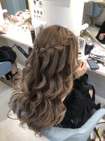 アイム(Aim)&nbsp;ウォーターフォールハーフアップ