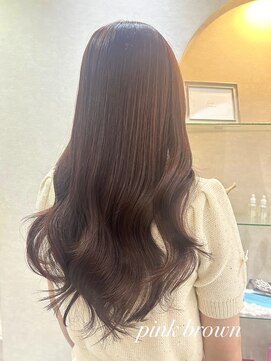 カラークチュール(Color Couture) ピンクブラウン/セミディ/シアーカラー/透明感/オージュア