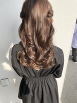 美容室 アイディー i-dee&nbsp;ハーフアップ