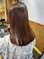 スクエアウーノ 博多(SQUARE＊UNO HAKATA)&nbsp;髪質改善　ストレート　ロング　ベージュ　うるツヤ　20代30代