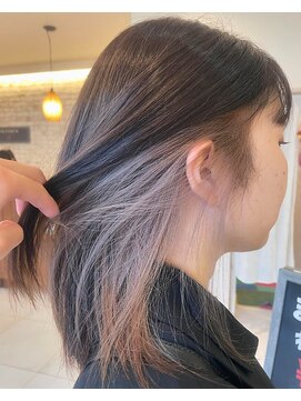 グランデュール 焼津店(GRANDEUR) ベージュインナーカラー