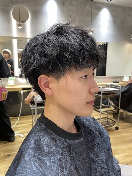 フィゼル あべのルシアス店(Aujua fizelle) 冬のオシャパーマ *佐藤 空