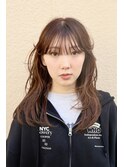 毛先ワンカール×レイヤーカット×小顔カット