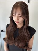 優しいピンクブラウン.*