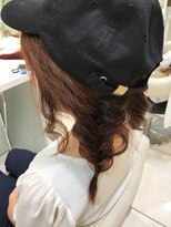 美容室 夢追い人&nbsp;キャップヘアアレンジ