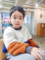 スーハ 恵比寿(SUUHA) キッズカット/でこ出し束感スパイキーショート/幼児子連れOK