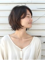 フレア 心 武庫之荘(flare)&nbsp;★似合わせこなれミディグラレイヤー小顔大人ショート