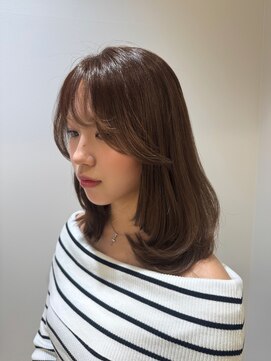 ５分で盛れるワンカールレイヤー韓国風ヘア網紅ヘア横浜