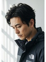 アントワープトーキョー(antwerp TOKYO)&nbsp;メンズパーマスパイラルパーマ縮毛矯正40代50代