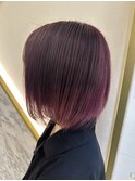 大人色気◎ バイオレット×バレイヤージュ
