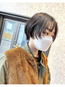 ノア ヘアデザイン 町田店(noa Hair Design) 顔まわりレイヤーショート