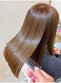 髪質改善ストレート