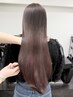 美髪質改善トリートメント+カット+カラー→￥18000