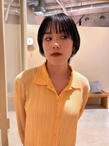 ネロ ヘアサロン ネイビー 渋谷(NERO HAIRSALON NAVY)&nbsp;【笠井至音】ショート　縮毛矯正
