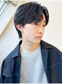 フェザーパーマ韓国マッシュセンターパート(清水)