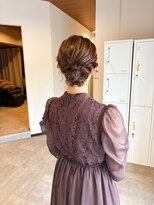 スリー バイ ザサロンフジサワ(THREE by the salon fujisawa)&nbsp;お呼ばれヘア