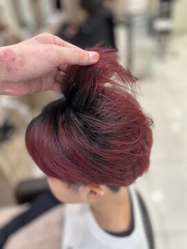 アッシュ 戸田公園店(Ash) 深みレッドカラーでツヤ感UP