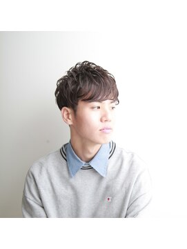 エアリーハイセンス質感ショート×ニュアンスパーマ